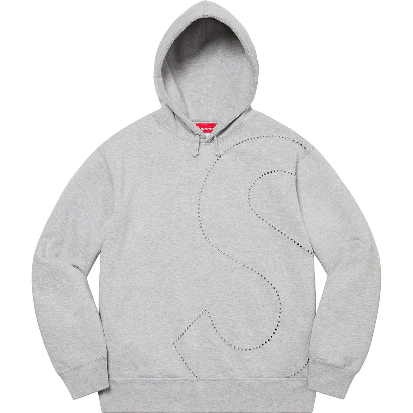 Laser Cut S Logo Hooded Sweatshirt view 14